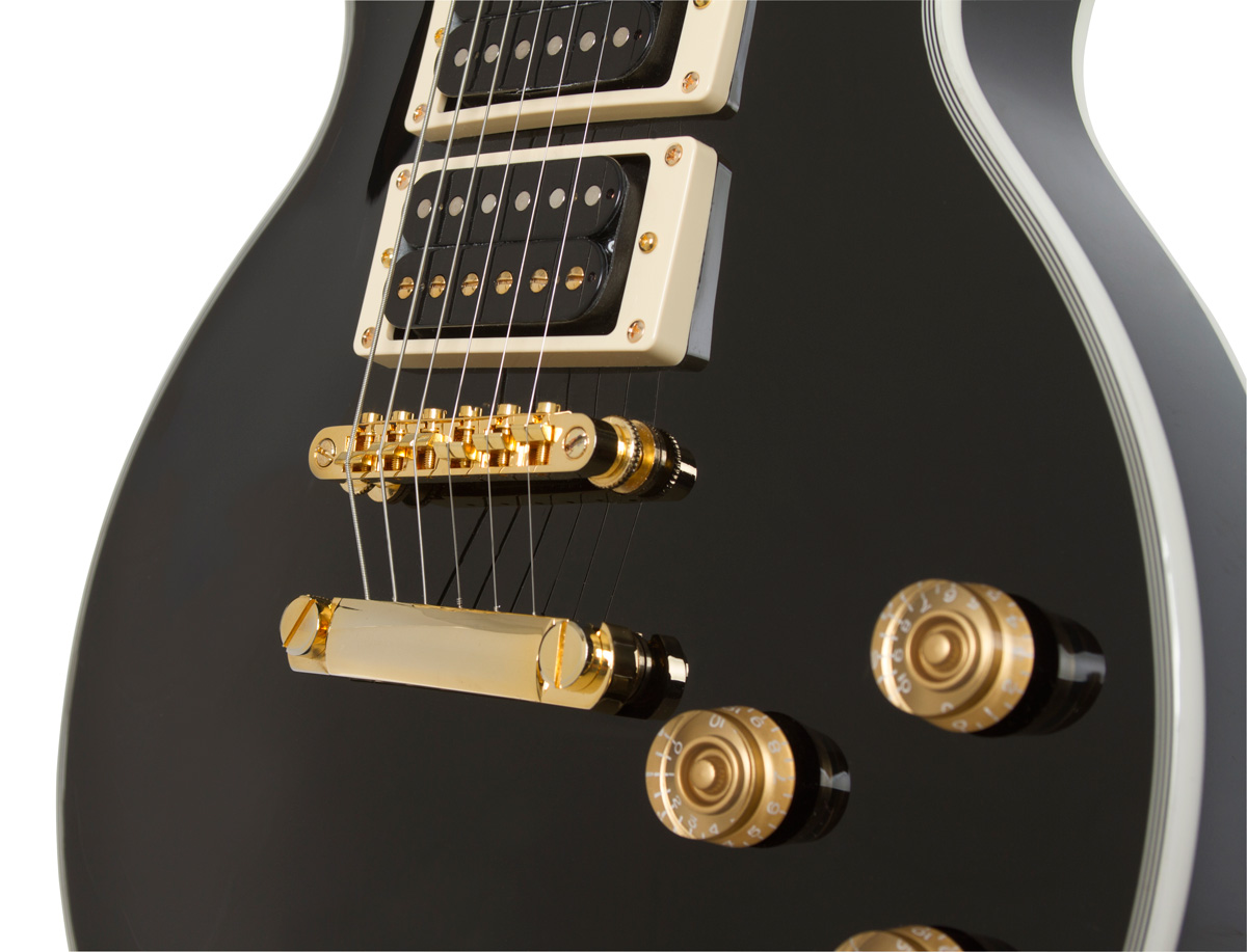 エピフォンカスタムPRO Epiphone / Peter Frampton Les Paul Custom Pro Ebony Limited