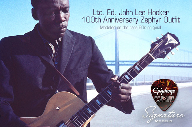 Epiphone / Limited Edition John Lee Hooker 100th Anniversary ...