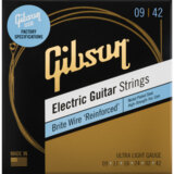 Gibson / SEG-BWR9 Brite Wire Reinforced Electric Guitar Strings Ultra-Light (.09-.042) ֥ 쥭