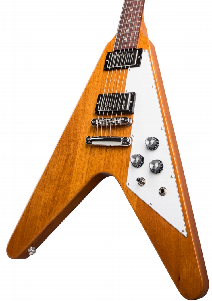 Gibson USA / Flying V Antique Natural ギブソン フライングV エレキギター | イシバシ楽器
