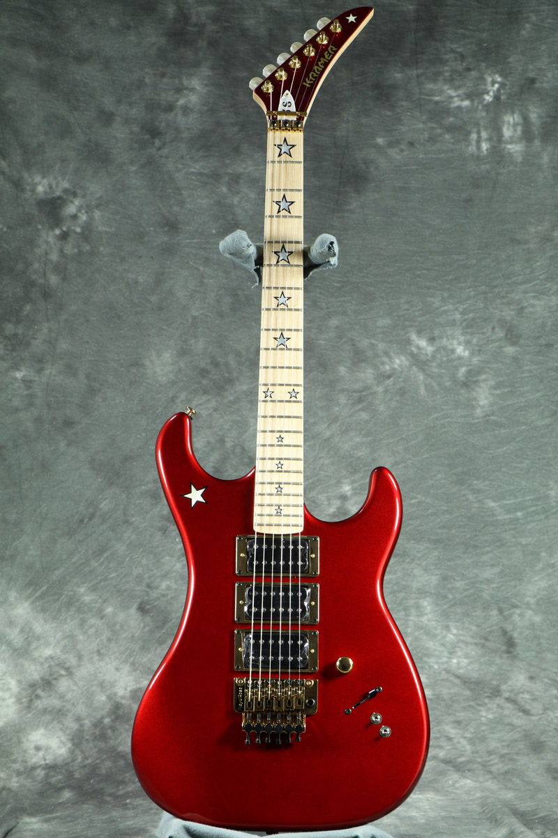 Kramer エレキギター レッド Kramer Pacer Classic - scarlet red metallic Str shape