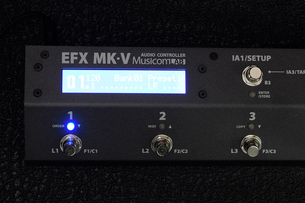 MUSICOM EFX MK-V エフェクター MusicomLAB | EFX MK-V | MIDI ループ・スイッチャー | 製品情報