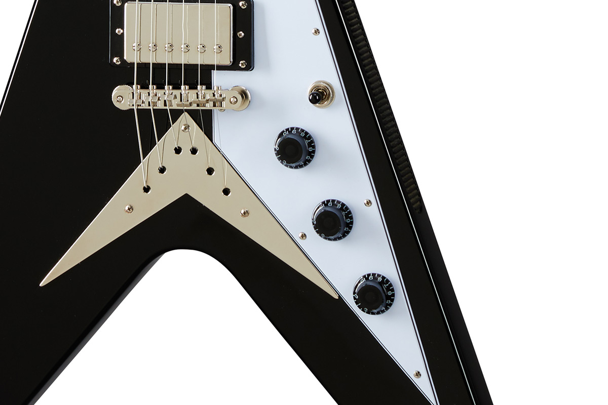 Epiphone / Inspired by Gibson Flying V Ebony エレキギター