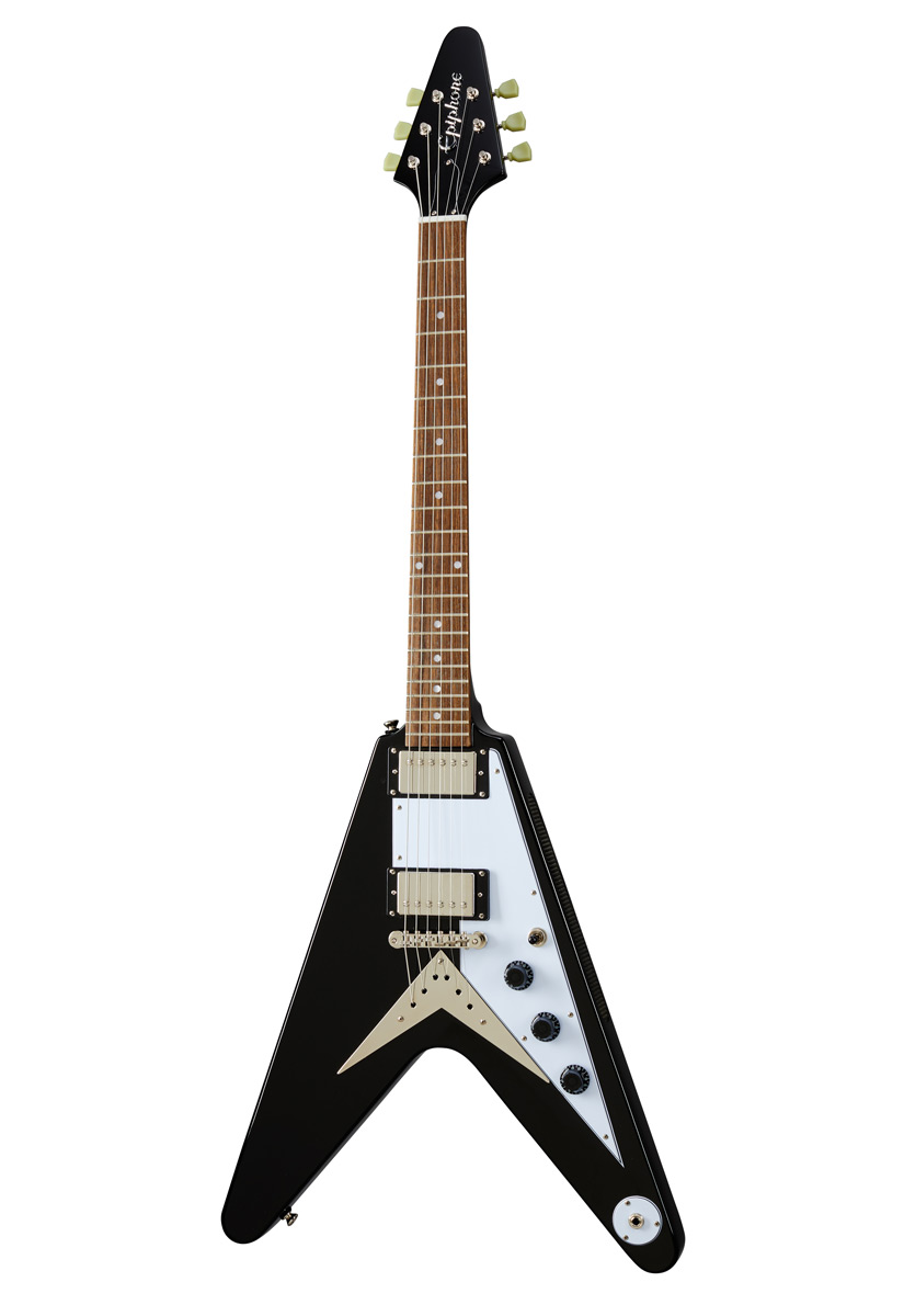 Epiphone / Inspired by Gibson Flying V Ebony エレキギター