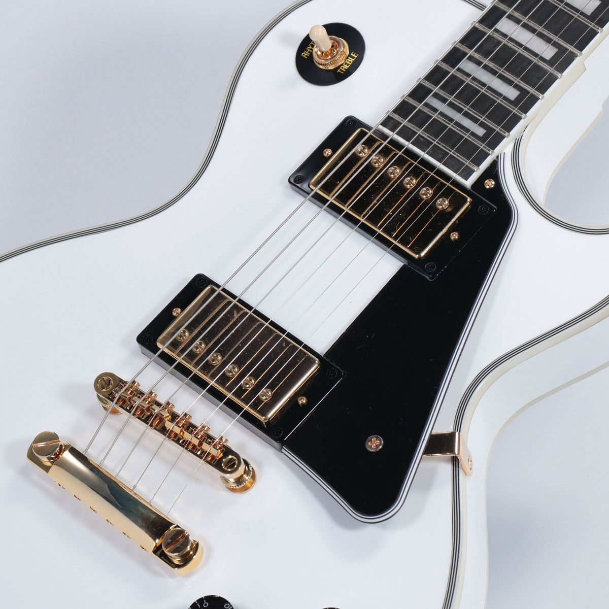 Epiphone / Inspired by Gibson Les Paul Custom Alpine White