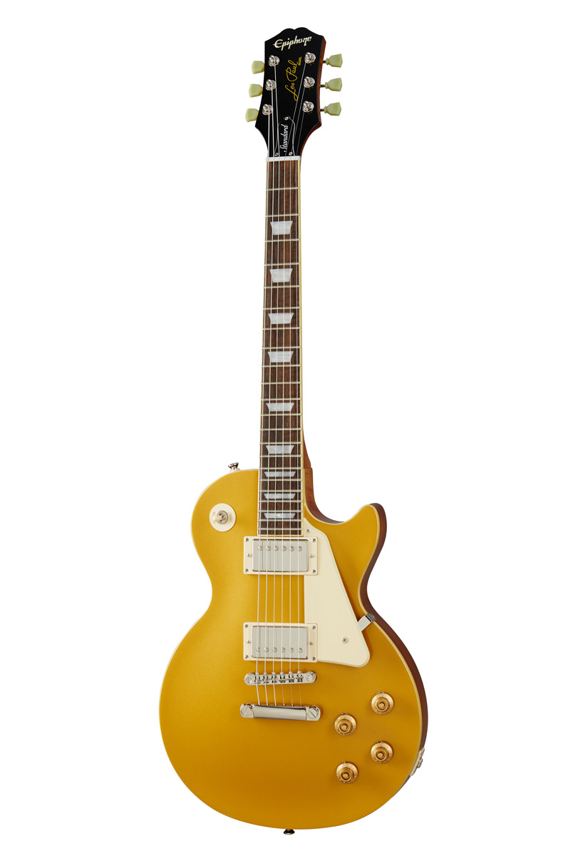 Epiphone / Inspired by Gibson Les Paul Standard 50s Metallic Gold