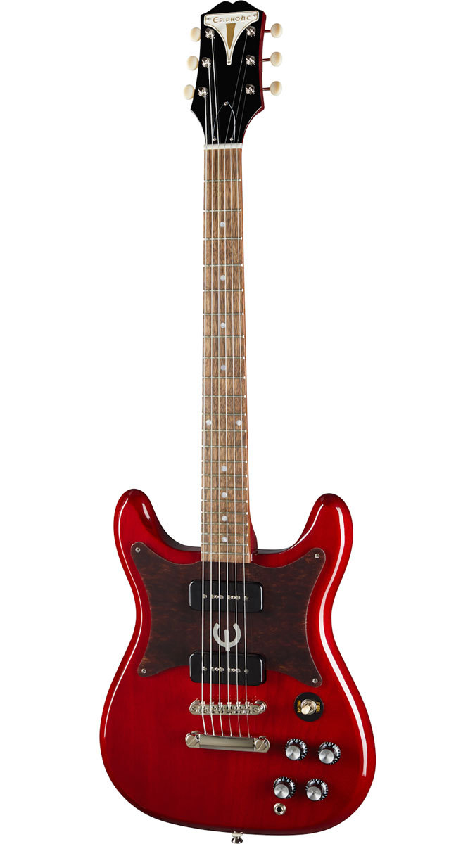 Epiphone Wilshire P-90 Ebony Electric Guitar with gig bag