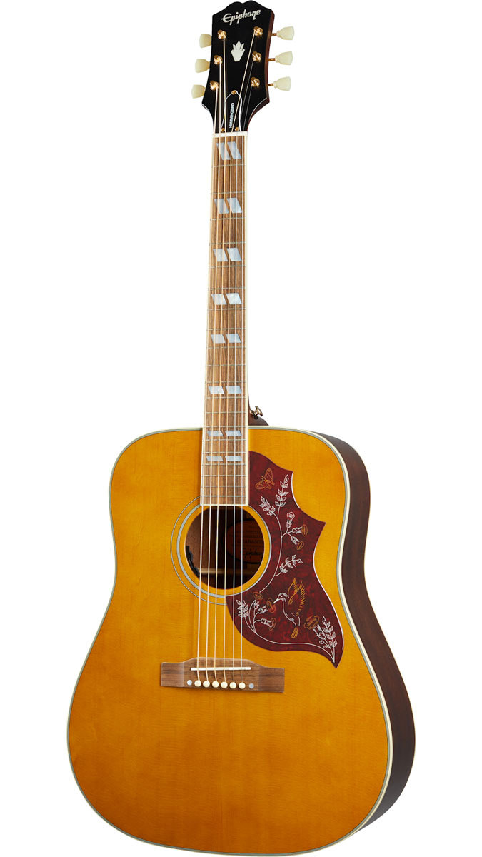 Epiphone / Inspired by Gibson Masterbilt Hummingbird Aged