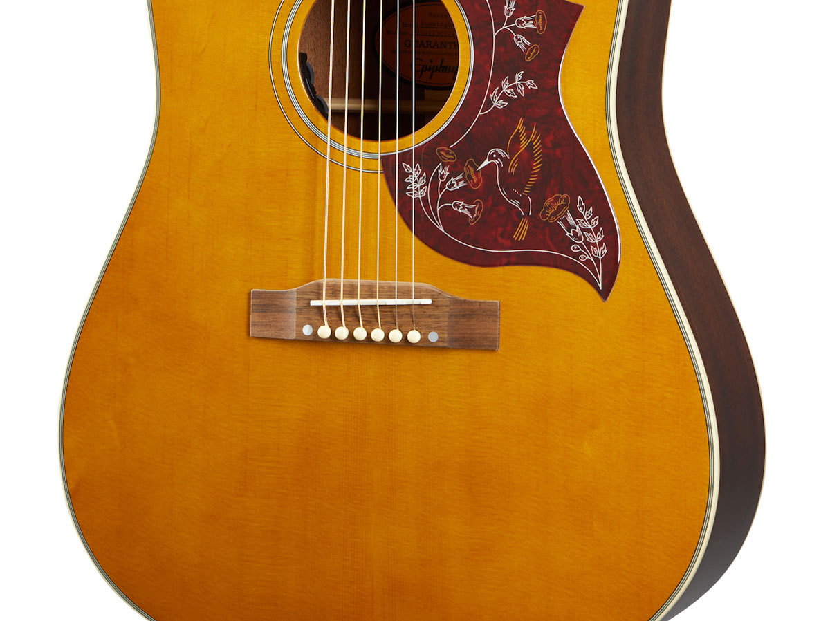 Epiphone / Inspired by Gibson Masterbilt Hummingbird Aged