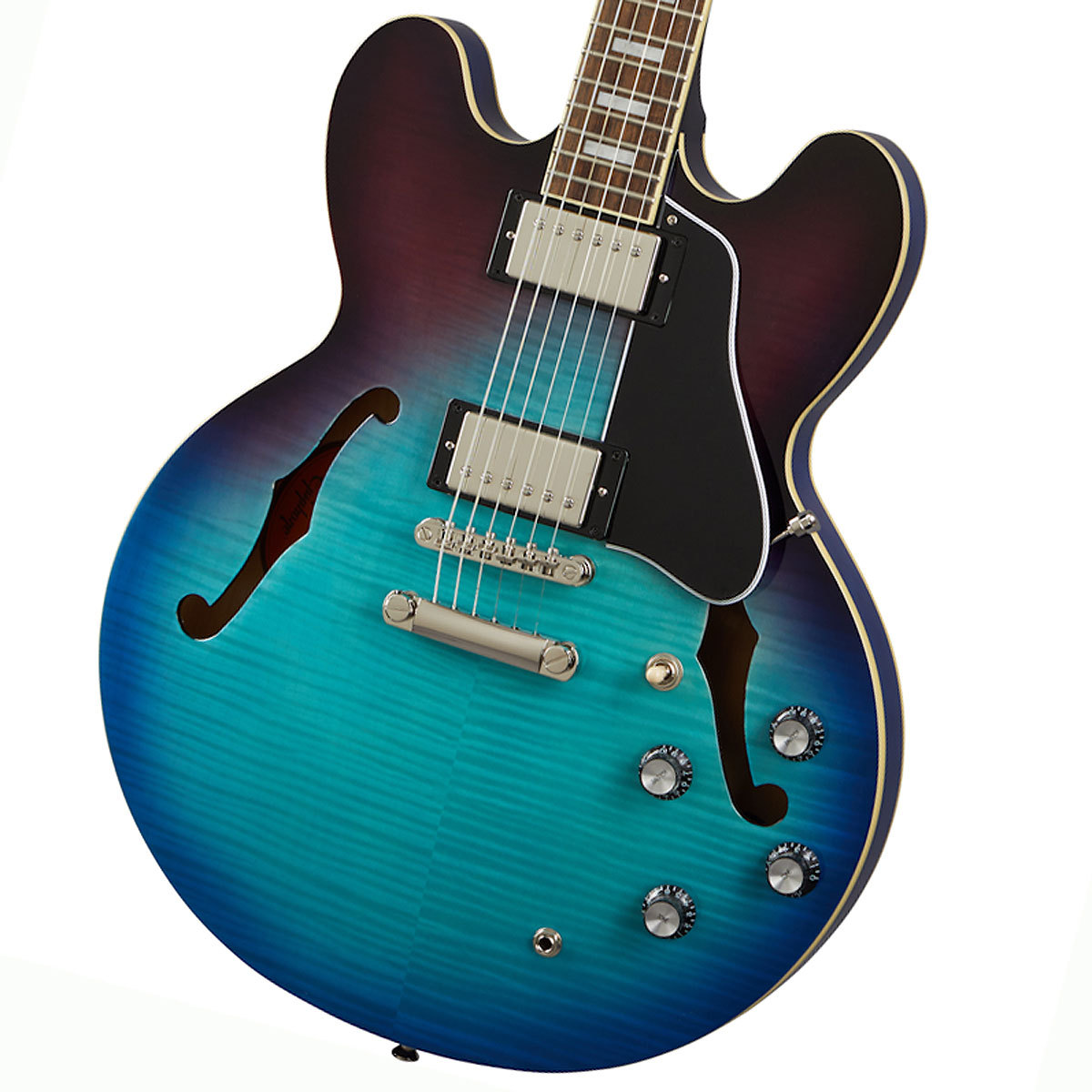 Epiphone / Inspired by Gibson ES-335 Figured Blueberry Burst (BBB