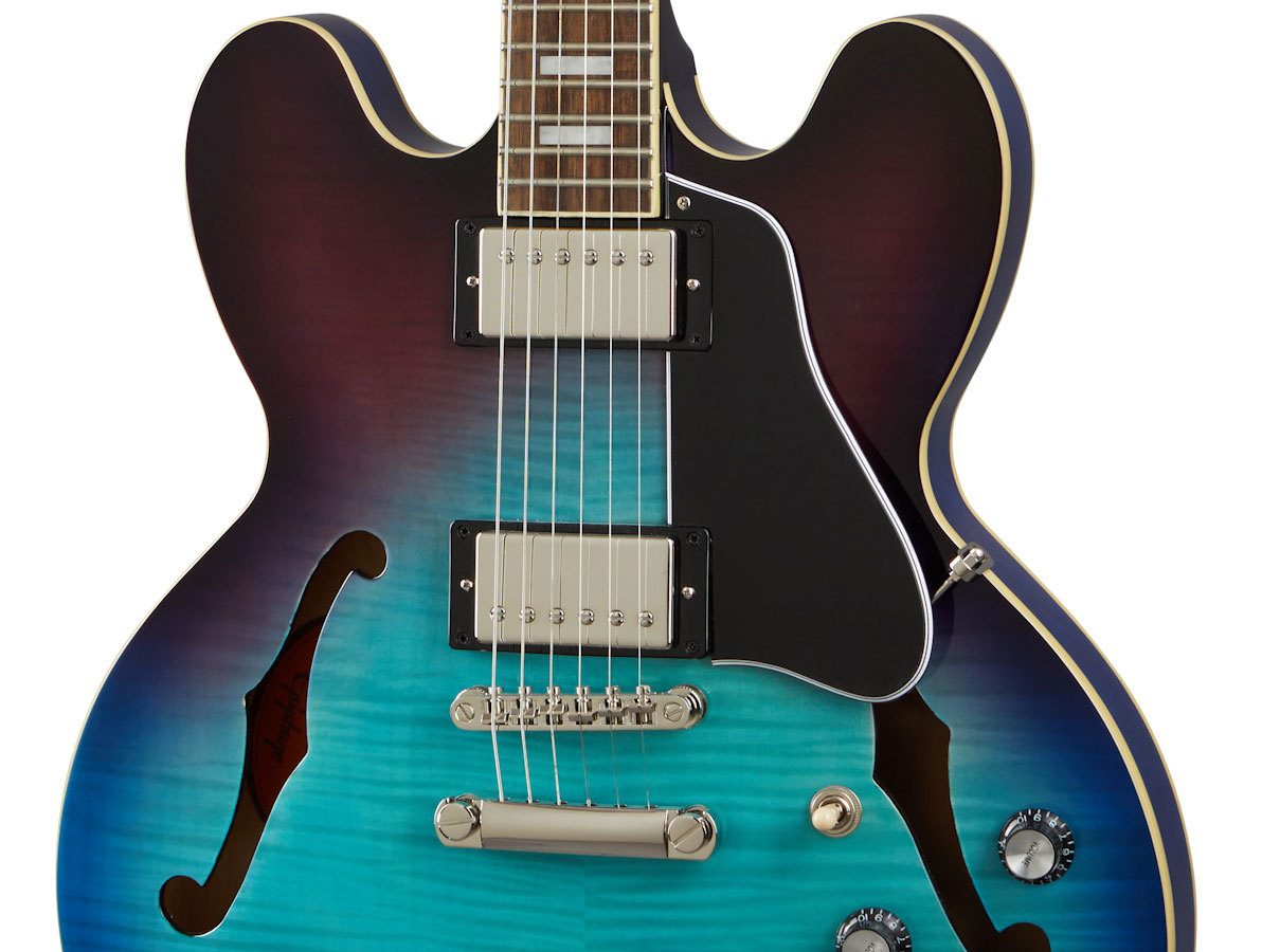 Epiphone / Inspired by Gibson ES-335 Figured Blueberry Burst Epiphone / Inspired by Gibson ES-335 Figured Blueberry Burst