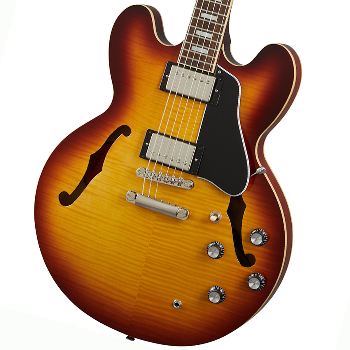 Epiphone / Inspired by Gibson ES-335 Figured Raspberry Tea Burst