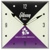 Gibson / GA-CLK3 Gibson Vintage Lighted Wall Clock Gibson Inc. ֥ 