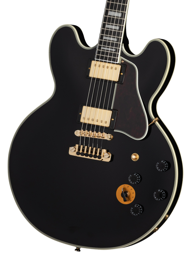 セミアコ Epiphone B.B. King Lucille Ebony - エレキギター