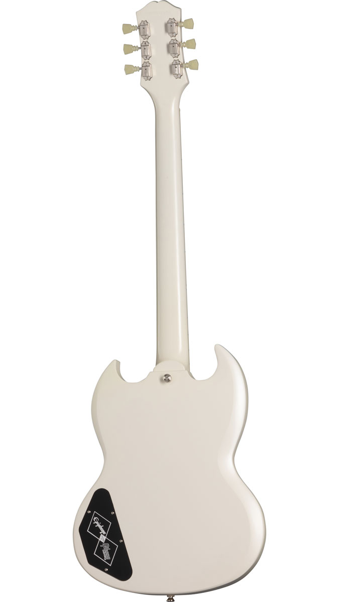 Epiphone レスポールSG ホワイト　エレキギター　ハードケース付き Epiphone レスポールSG ホワイト エレキギター ハードケース付き