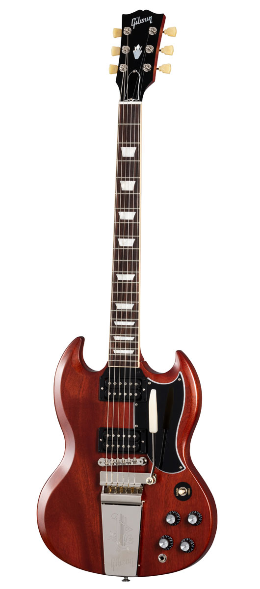 Gibson USA / SG Standard 61 Maestro Vibrola Faded Vintage Cherry