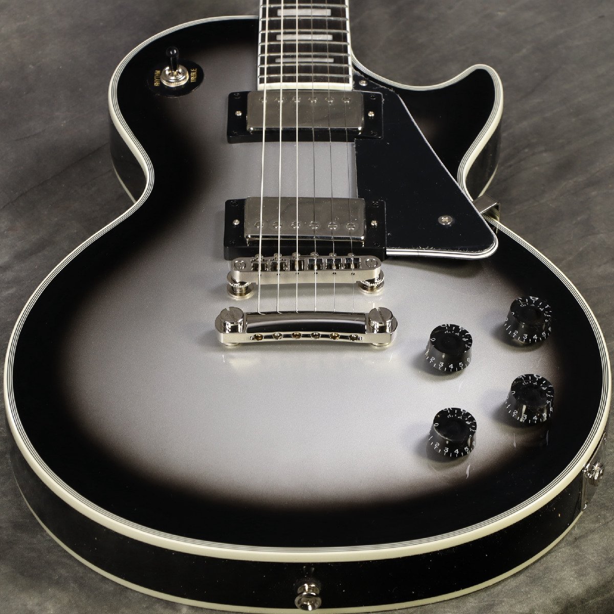 Epiphone / Les Paul Custom Silver Burst [Exclusive Model] エピフォン レスポール カスタム  エレキギター