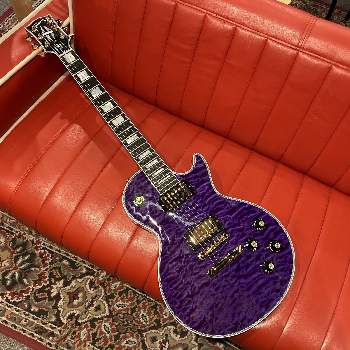 Gibson Custom Shop / 1968 Les Paul Custom 5A Quilt Top Gloss