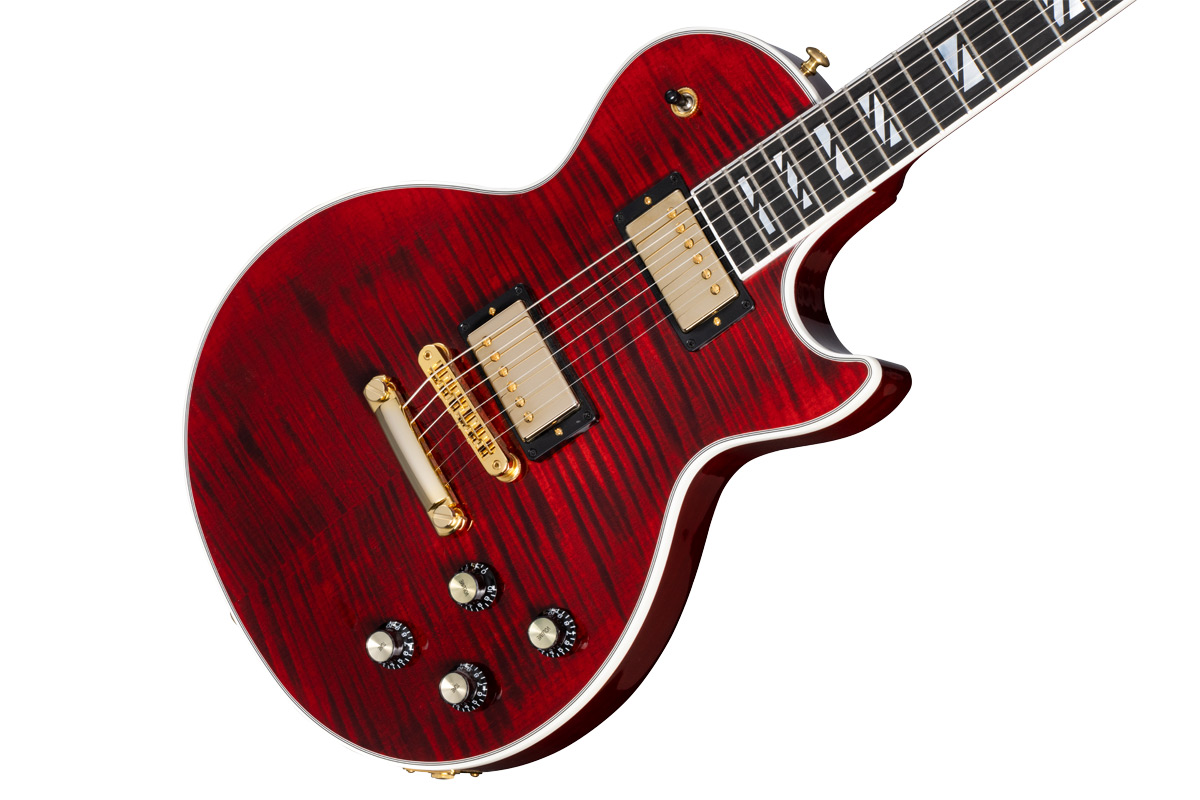 ノーブランド レスポールタイプ Supreme Gibson USA / Les Paul Supreme Transparent Ebony Burst