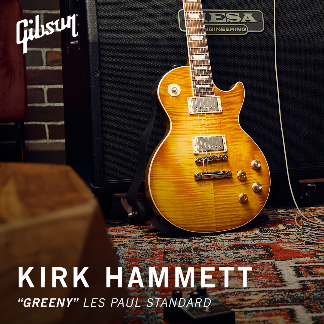Gibson Greeny Les Paul Standard KH 極美品 Kirk Hammett 