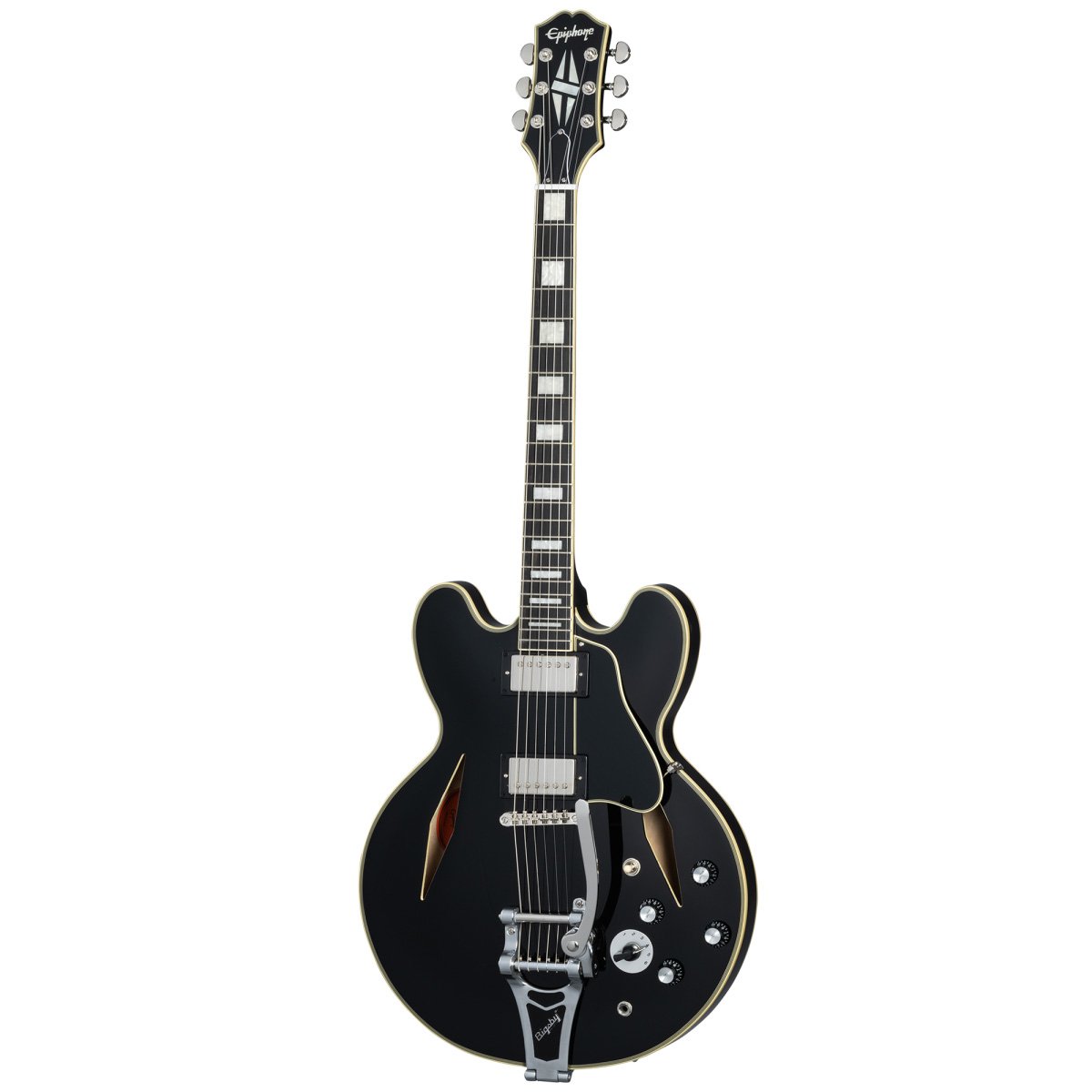 Epiphone / Shinichi Ubukata ES-355 Custom Bigsby ver.02 Ebony [生