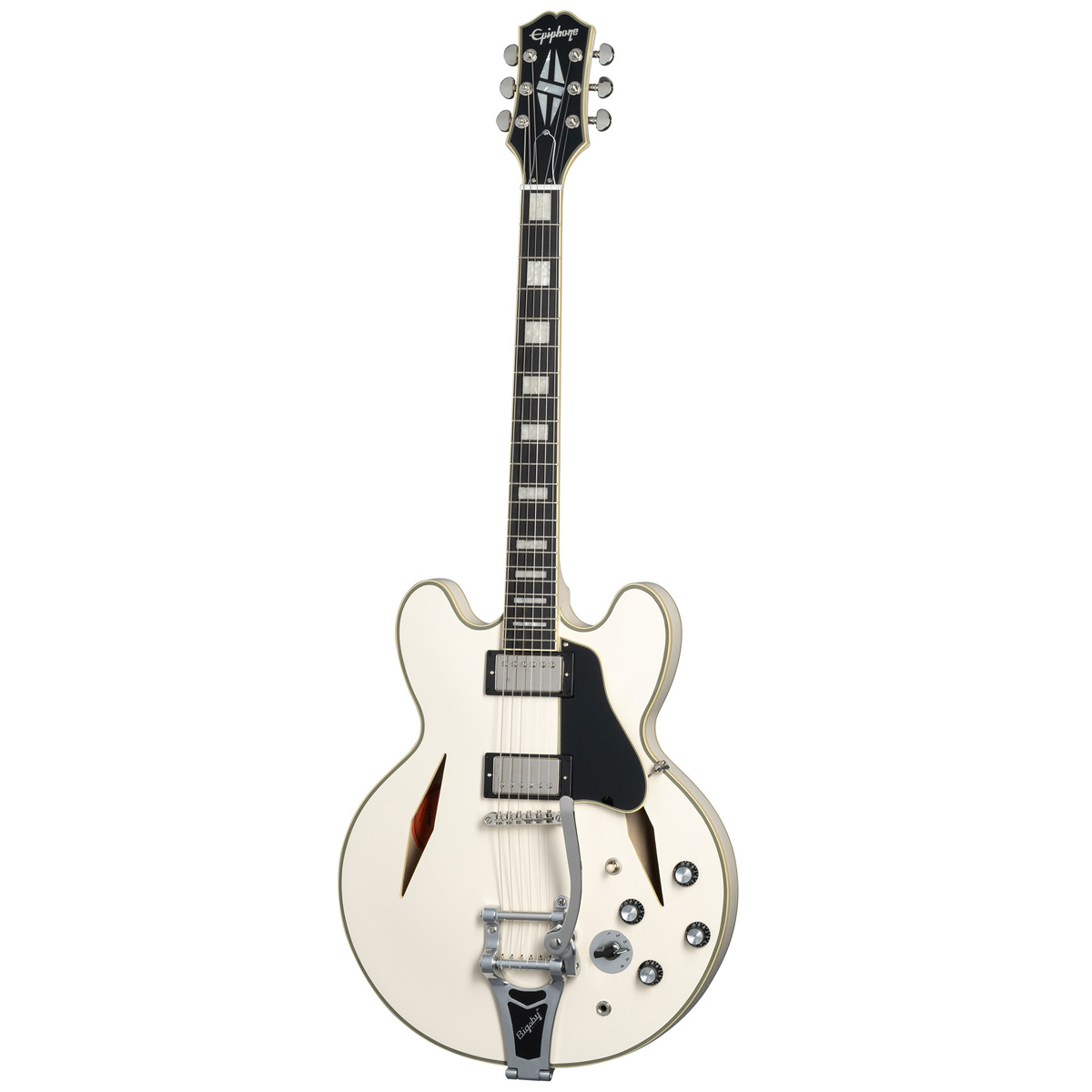 Epiphone / Shinichi Ubukata ES-355 Custom Bigsby ver.02 Classic White [生形  真一シグネイチャーモデル]