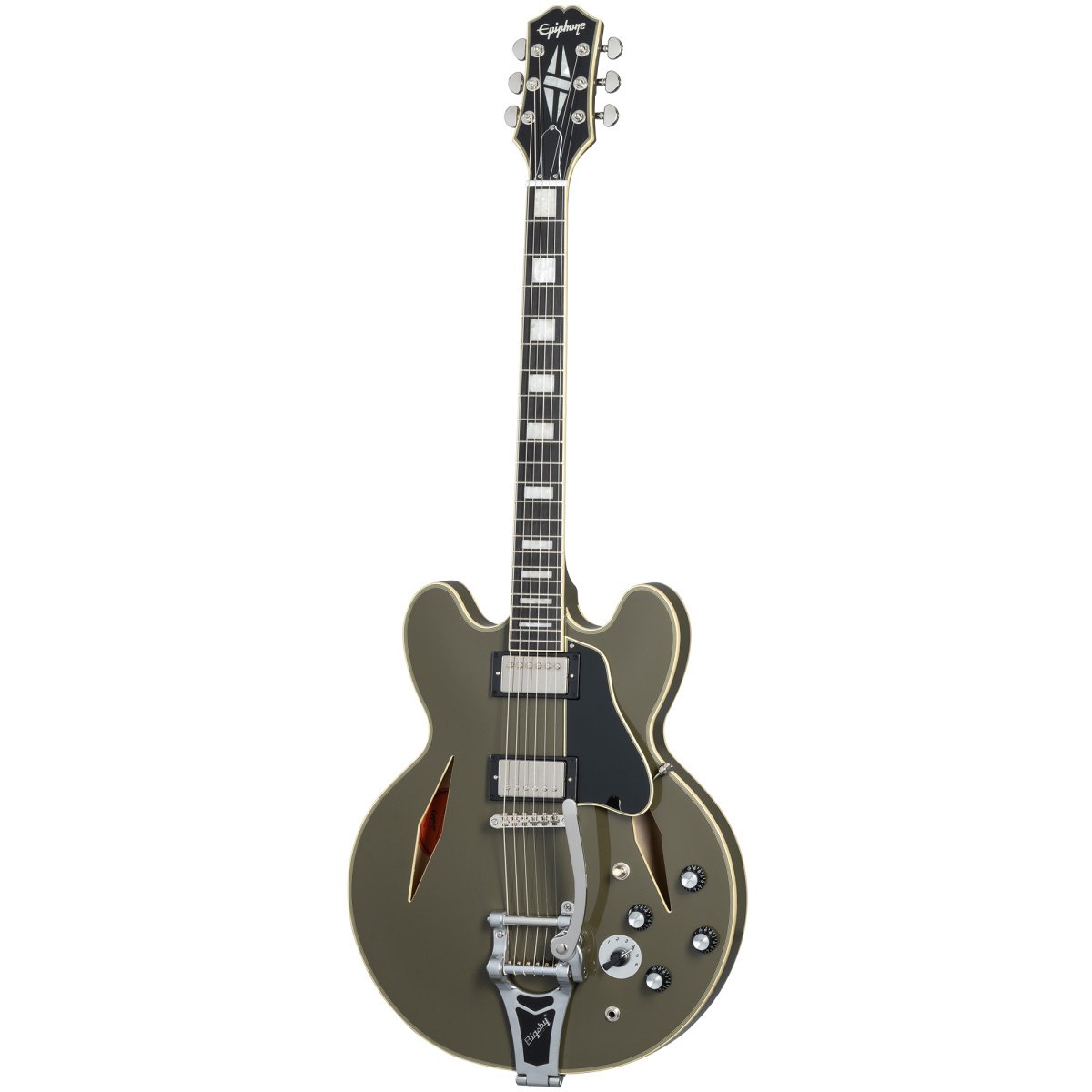 Epiphone / Shinichi Ubukata ES-355 Custom Bigsby ver.02 Olive Drab