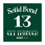 Solid Bond / Sticker GET THROUGH Green ソリッドボンドステッカー