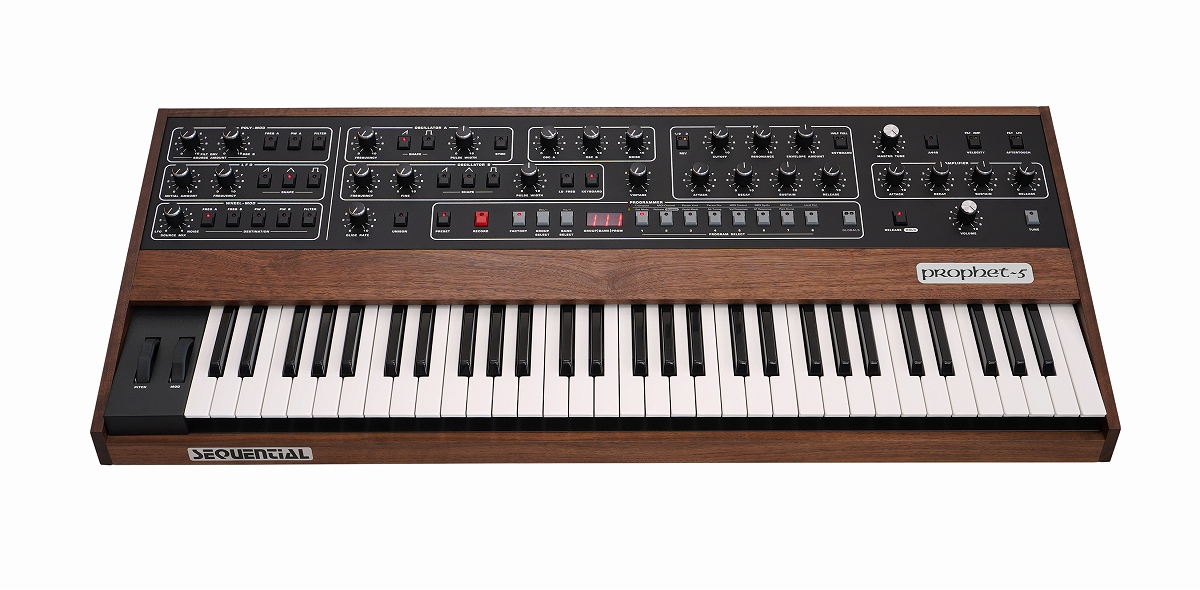 5ボイス　Sequential　Prophet-5　シーケンシャル　アナログ・ポリフォニック・シンセサイザー(WEBSHOP)-