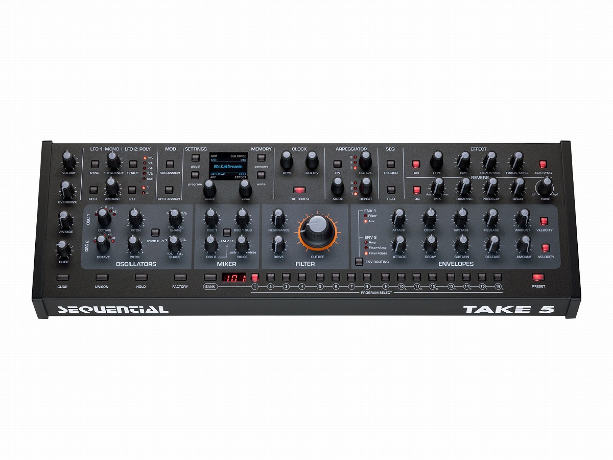 Sequential シーケンシャル / TAKE 5 Module 5ボイス・アナログ