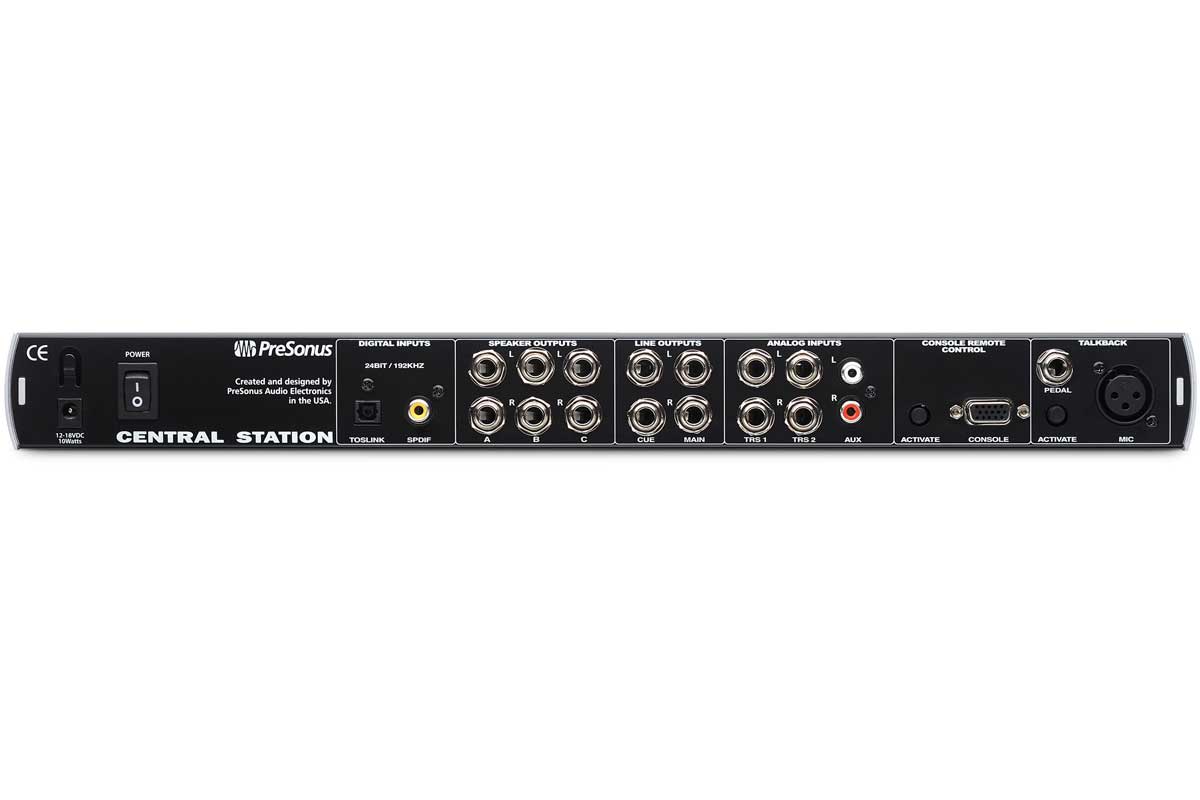 PreSonus / Central Station + CSR-1 (スタジオ・モニタリング