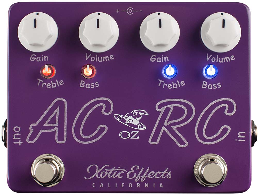 Xotic AC/RC-OZモデル エフェクター 歪みペダル】Xotic オズ・ノイ氏シグネイチャーモデル ～”AC
