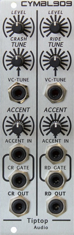 Tiptop Audio / CYMBL909 Cymbals ドラムジェネレーターモジュール【お取り寄せ商品】