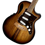 Cole Clark / True Hybrid Series CCTL2EC-BLBL-SSS Sunburst Satin Blackwood top back and sides