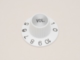 Montreux / Inch Sombrero Knob Volume White (9519) Υ ȥ롼