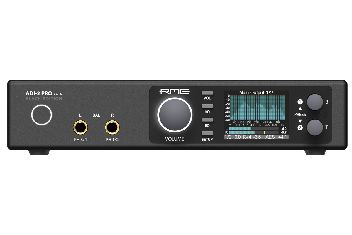 RME ADI-2 Pro FS R Black Edition 国内正規品 ADI-2 Pro FS R Black Edition - Synthax Japan Inc. [シン