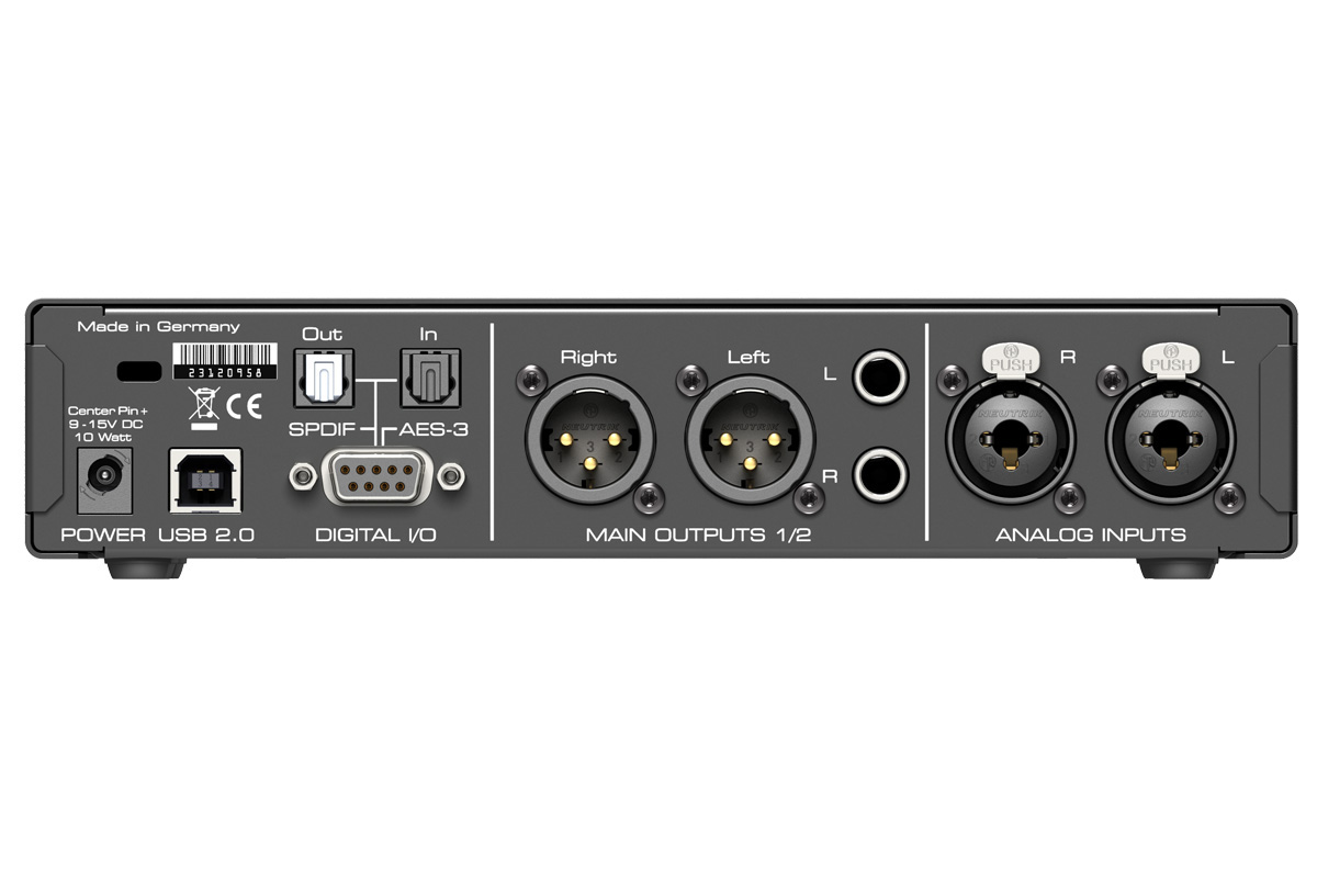 RME アールエムイー / ADI-2 Pro FS R Black Edition AD/DA
