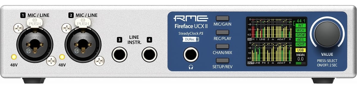 RME アールエムイー / Fireface UCX II【国内正規品保証3年付き