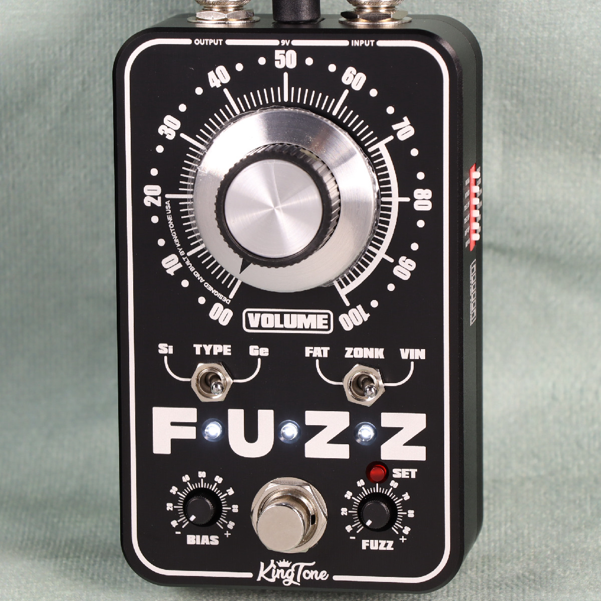 King Tone / miniFUZZ V2 Black ファズ | イシバシ楽器