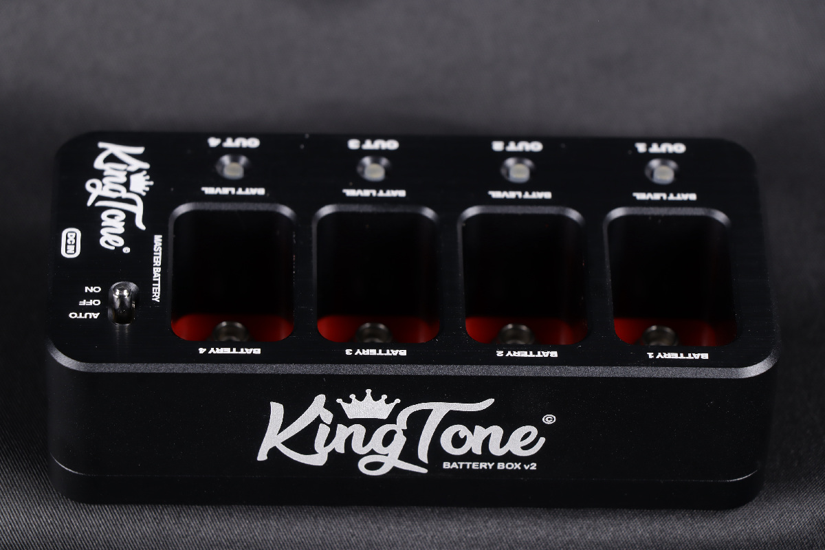 KingTone バッテリーエフェクター Battery Box 4X KingToneGuitarBatteryBox4X_gra