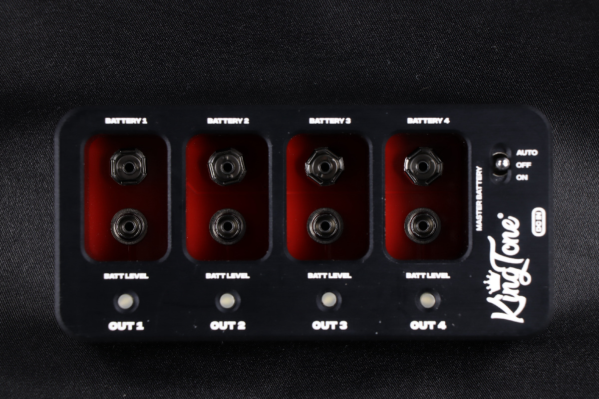 KingTone バッテリーエフェクター Battery Box 4X KingToneGuitarBatteryBox4X_gra