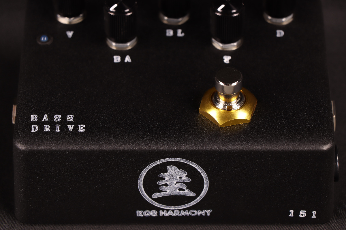 BASS DRIVE KGR Harmony ベースオーバードライブ＆プリアンプ kgr harmony 【ベース用オーバードライブ＆プリアンプ】BASS