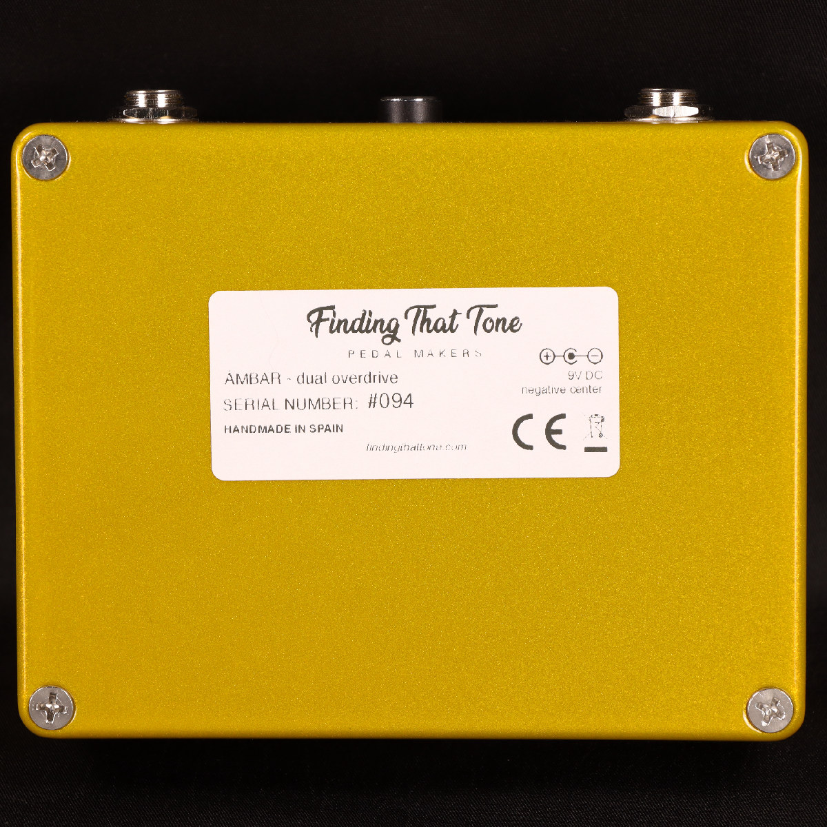 Finding That Tone / AMBAR Amber Dual Overdrive オーバー