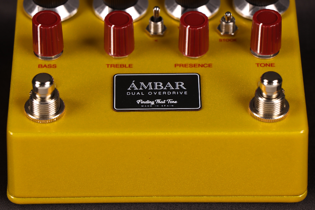 Finding That Tone / AMBAR Matte Black Dual Overdrive