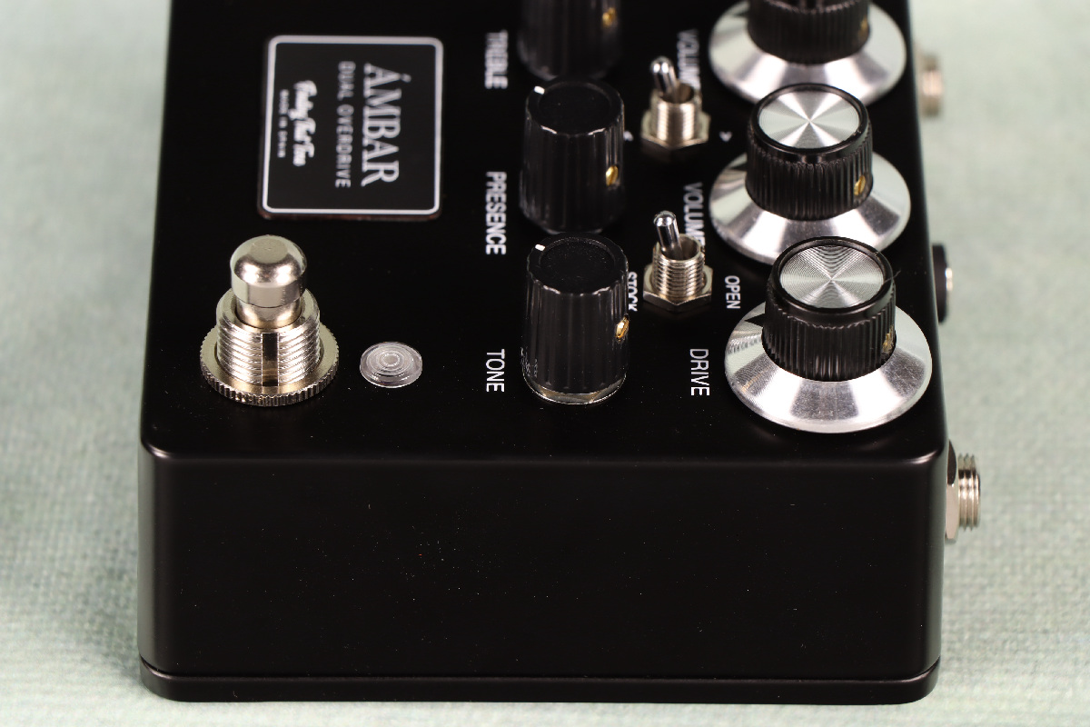 Finding That Tone / AMBAR Matte Black Dual Overdrive