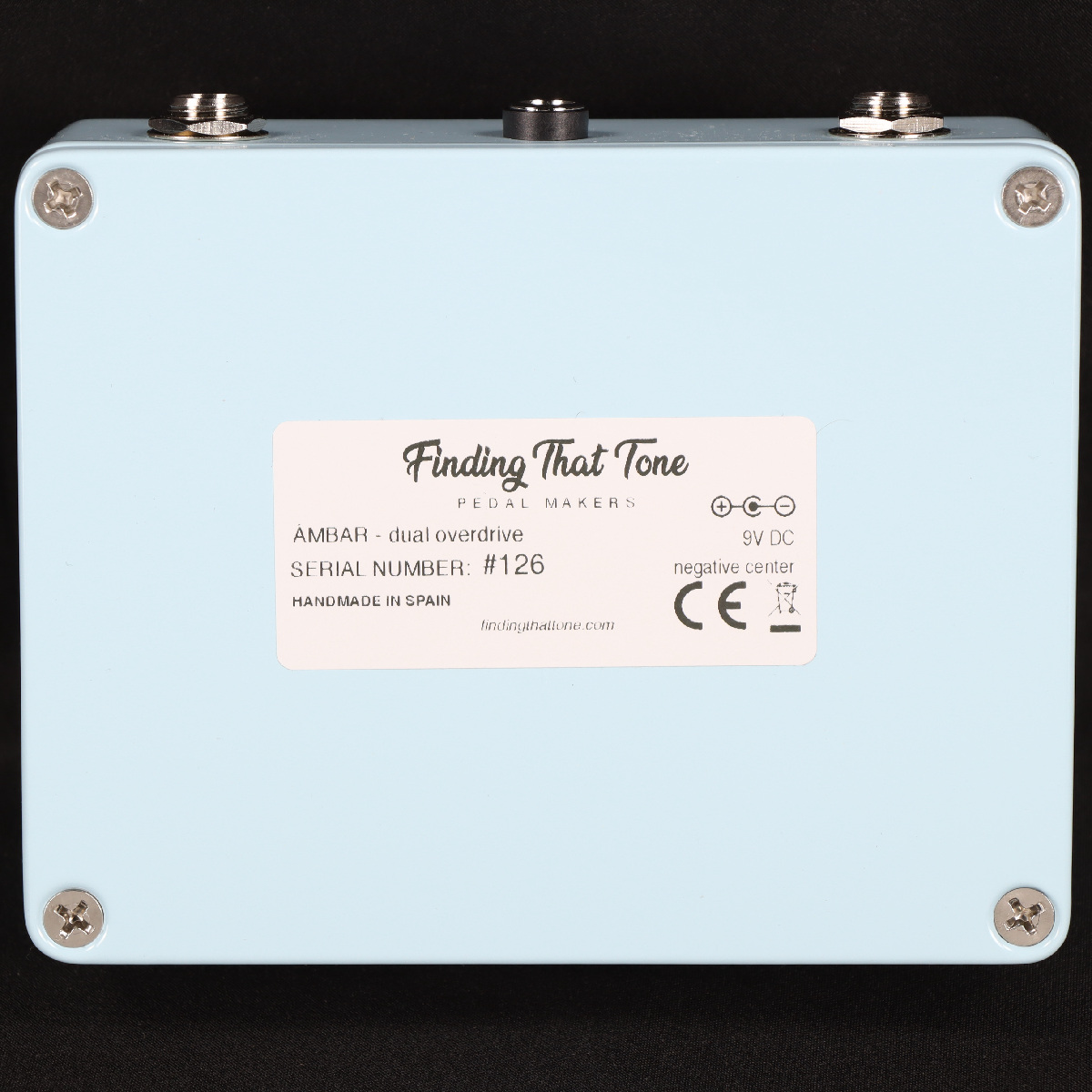 Finding That Tone / AMBAR Sonic Blue Dual Overdrive オーバー