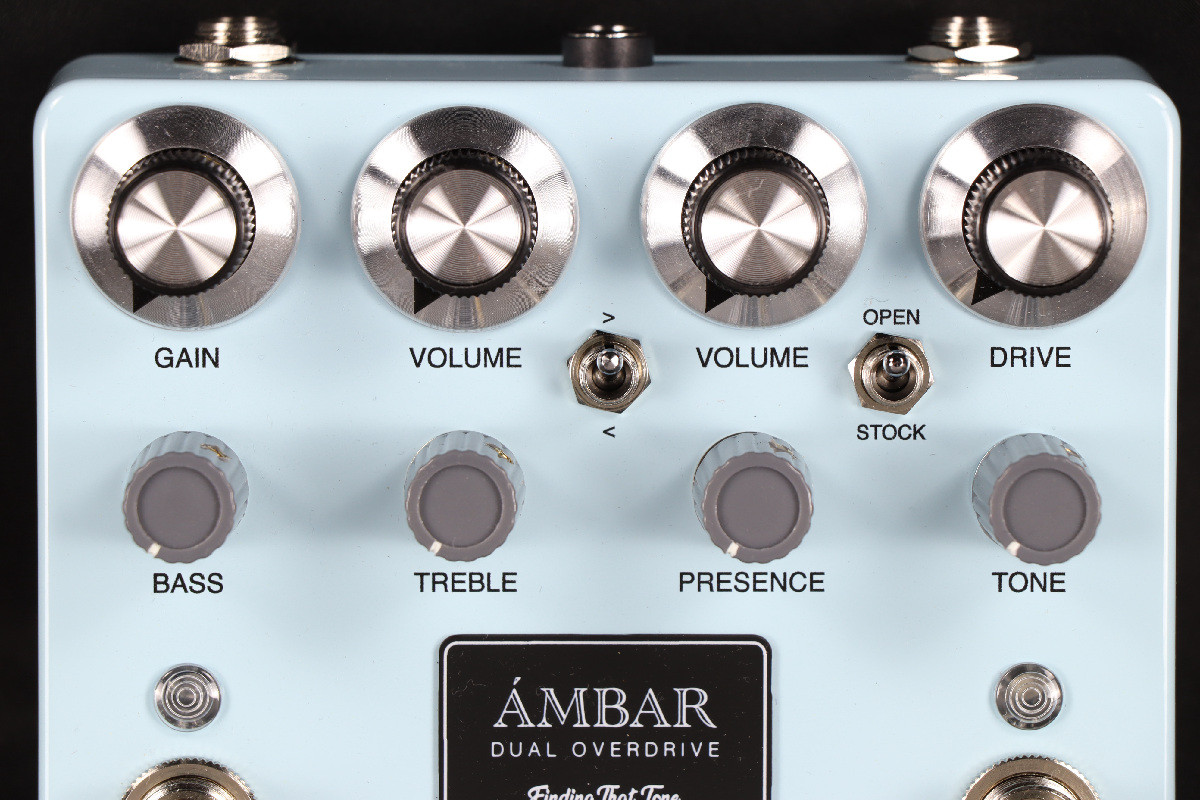 Finding That Tone / AMBAR Sonic Blue Dual Overdrive オーバー