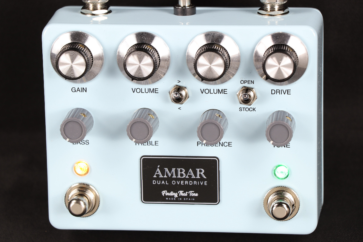 ギター Finding That Tone AMBAR/SONIC BLUE Finding That Tone - ÁMBAR | Dual Overdrive Demo (No talking