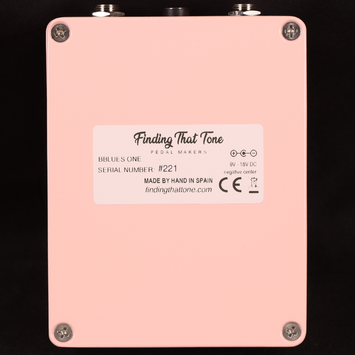 Finding That Tone / BBlues One Shell Pink Low Gain Overdrive