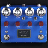 1¤Finding That Tone / AMBAR Custom Paint Relic Lake Placid Blue Oxblood Knob Dual Overdrive Сɥ饤